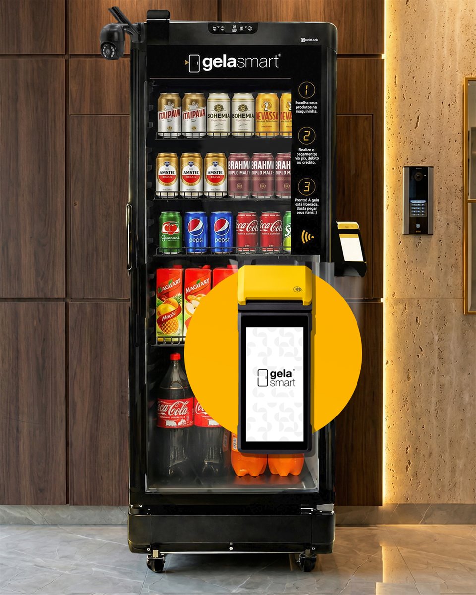 Loja autônoma Gela Smart em operação
